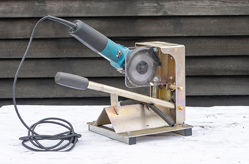 Slang afkortmachine